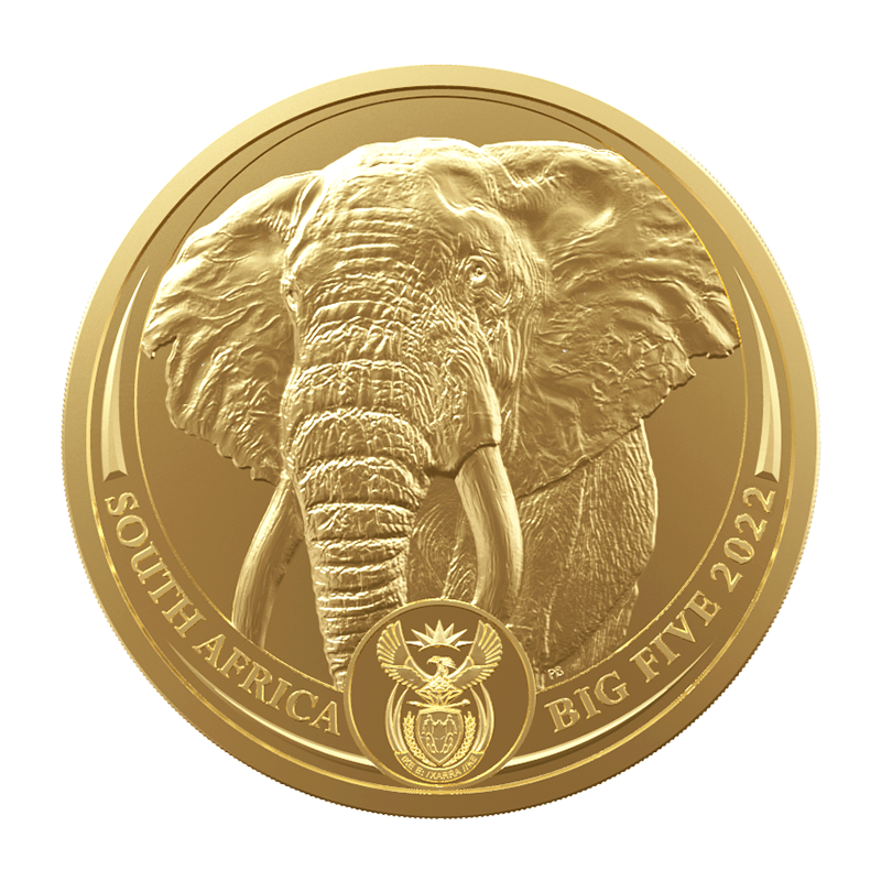 Velká pětka Elefant 2022 - Jihoafrická republika 1 oz