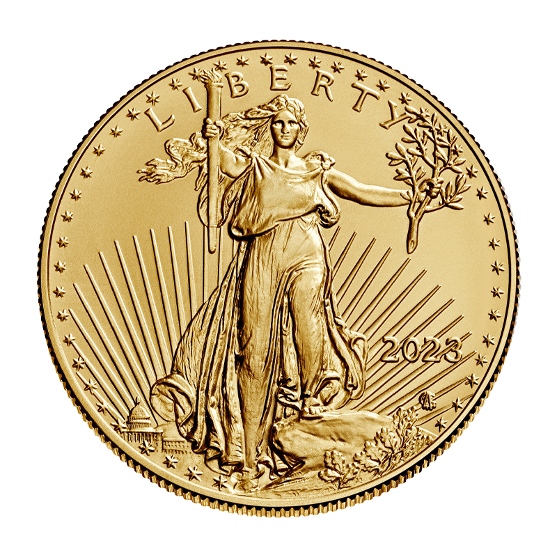 Zlatá mince American Eagle 1/2 oz