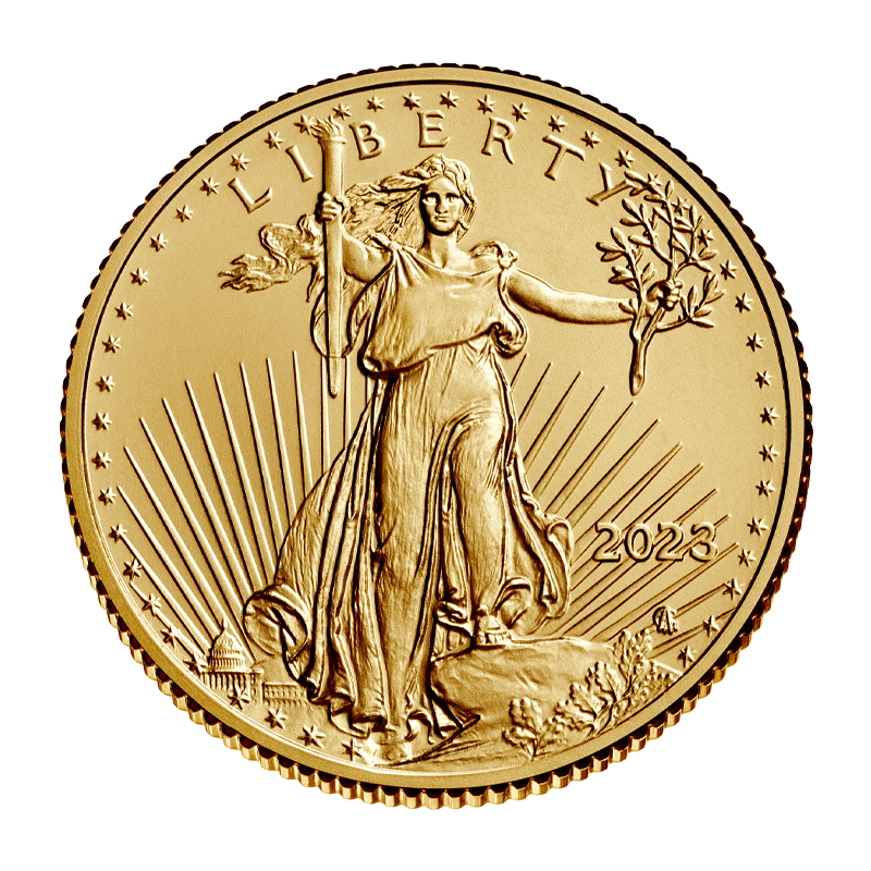 Zlatá mince American Eagle 1/4 oz