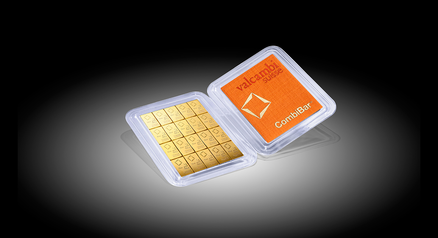 Valcambi CombiBar zlatý 20 x 1 g