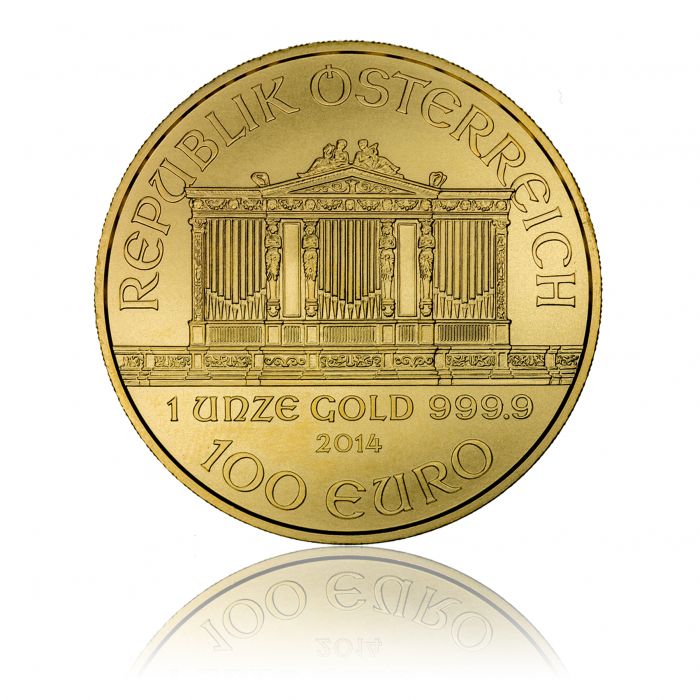 Zlatá mince Wiener Philharmoniker 1 oz
