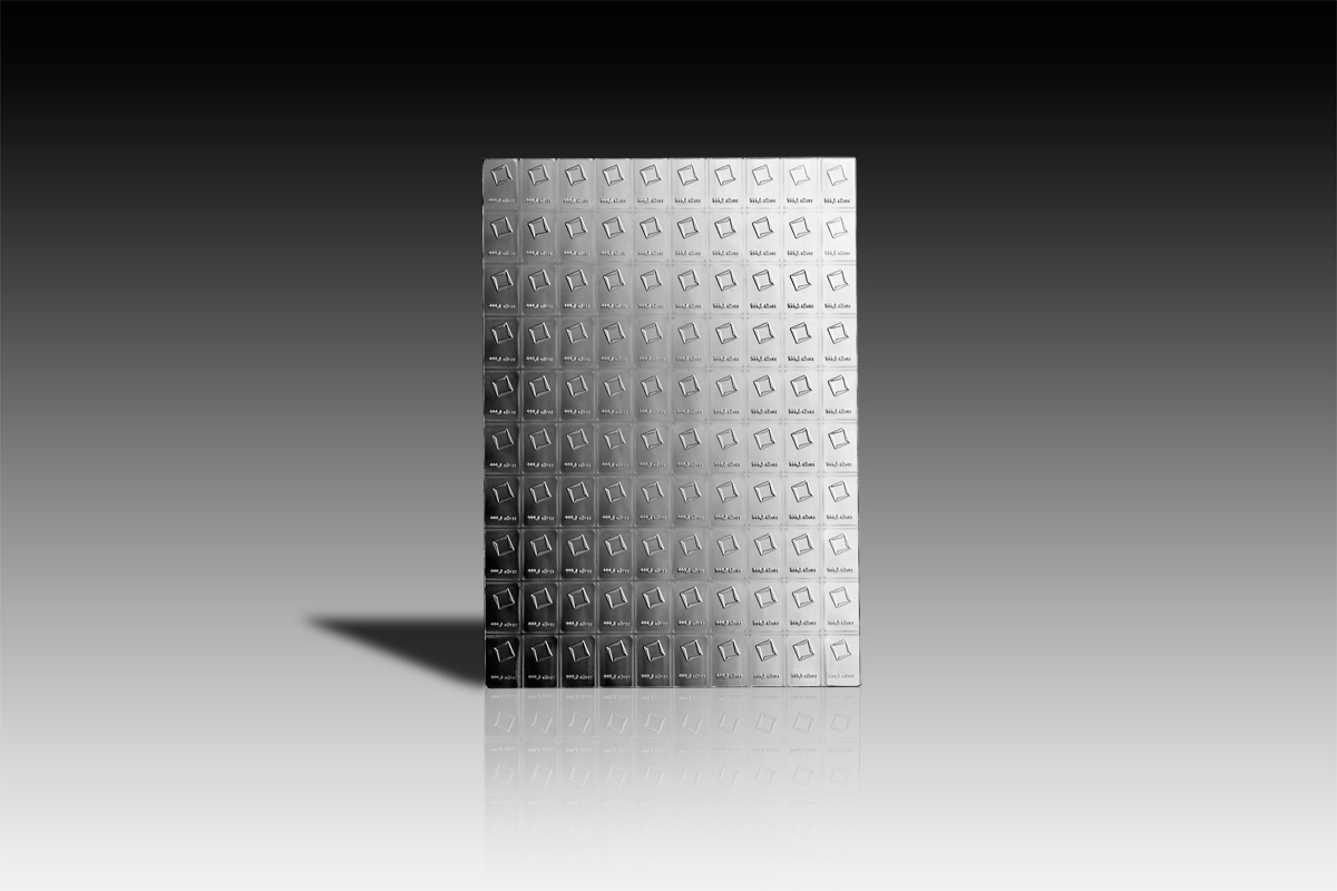 Valcambi CombiBar stříbrný 100 x 1 g