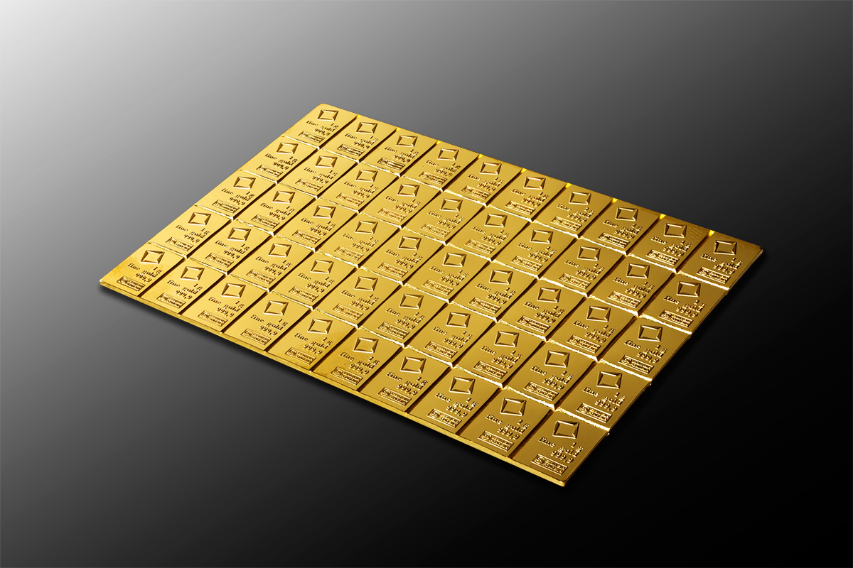 Valcambi CombiBar zlatý 50 x 1 g