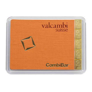 Valcambi CombiBar zlatý 5 x 1 g