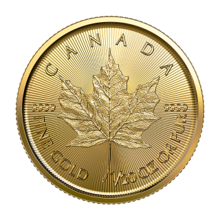 Zlatá mince Maple Leaf 1/20 oz