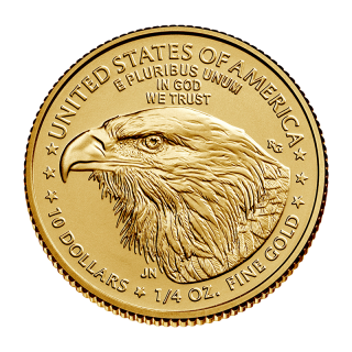 Zlatá mince American Eagle 1/4 oz