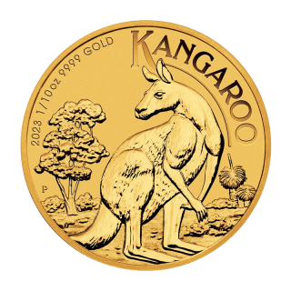 Zlatá mince Australian Kangaroo 1/10 oz