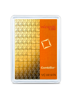 Valcambi CombiBar zlatý 100 x 1 g