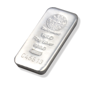 Argor Heraeus stříbrný slitek 1 000 g