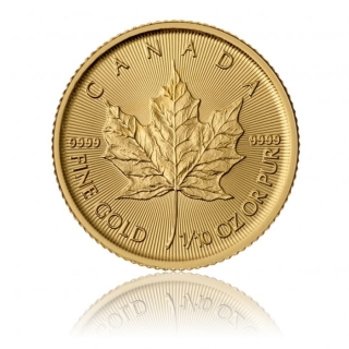 Zlatá mince Maple Leaf 1/10 oz
