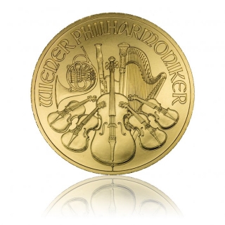 Zlatá mince Wiener Philharmoniker 1 oz